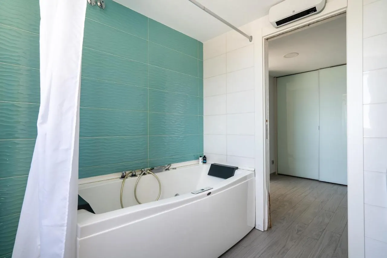 Apartmán Atico Duplex Frente Al Mar Roquetas de Mar 0*,