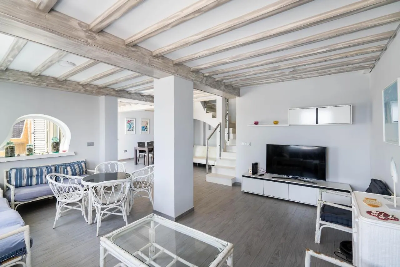 Apartmán Atico Duplex Frente Al Mar Roquetas de Mar